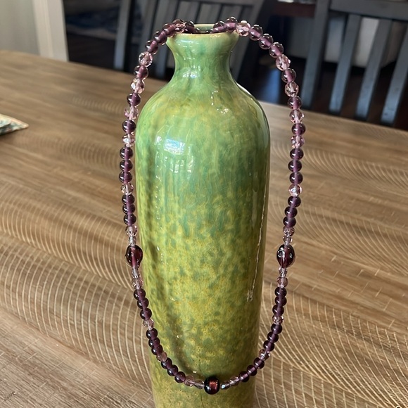 Purple necklace - Picture 1 of 6